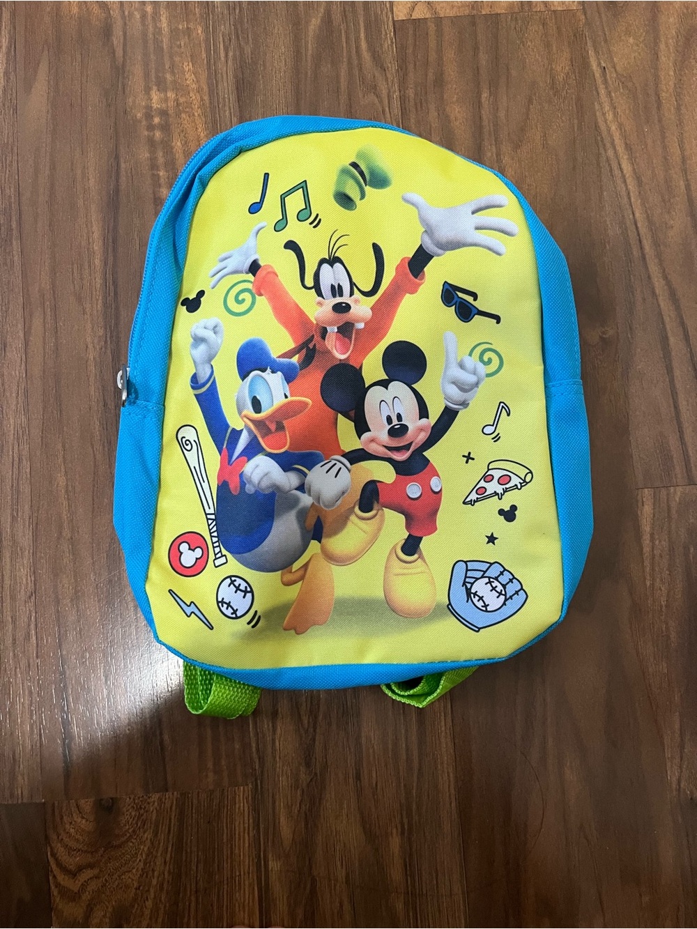 Disney Kids' Yellow & Blue Character Backpack